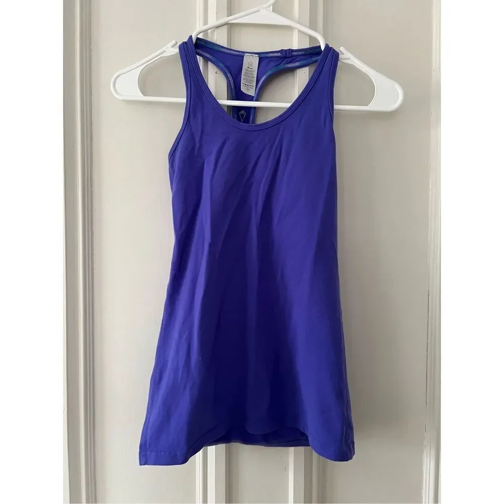 Ivivva bundle of girls racerback tank tops Pink and purple 12